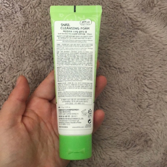 esfolio snail Cleansing Foam 75g - Picture 3 of 4
